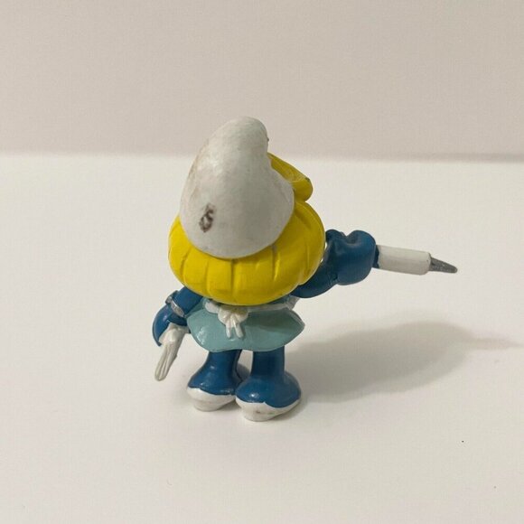 Smurfs Smurfette Doctor Nurse Injured Smurf Peyo Schleich - Picture 12 of 16